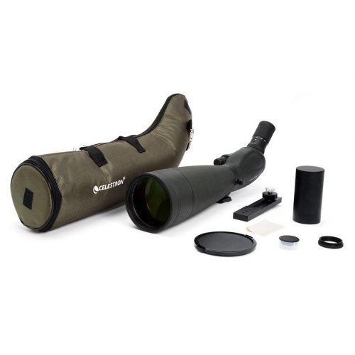Spotting scope Celestron TrailSeeker 100 45° 22–67x BaK-4 – sort