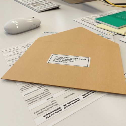 Etiketprinter Brother QL-600B – direct thermal, 300 × 600 dpi, 71 mm/sek, kablet