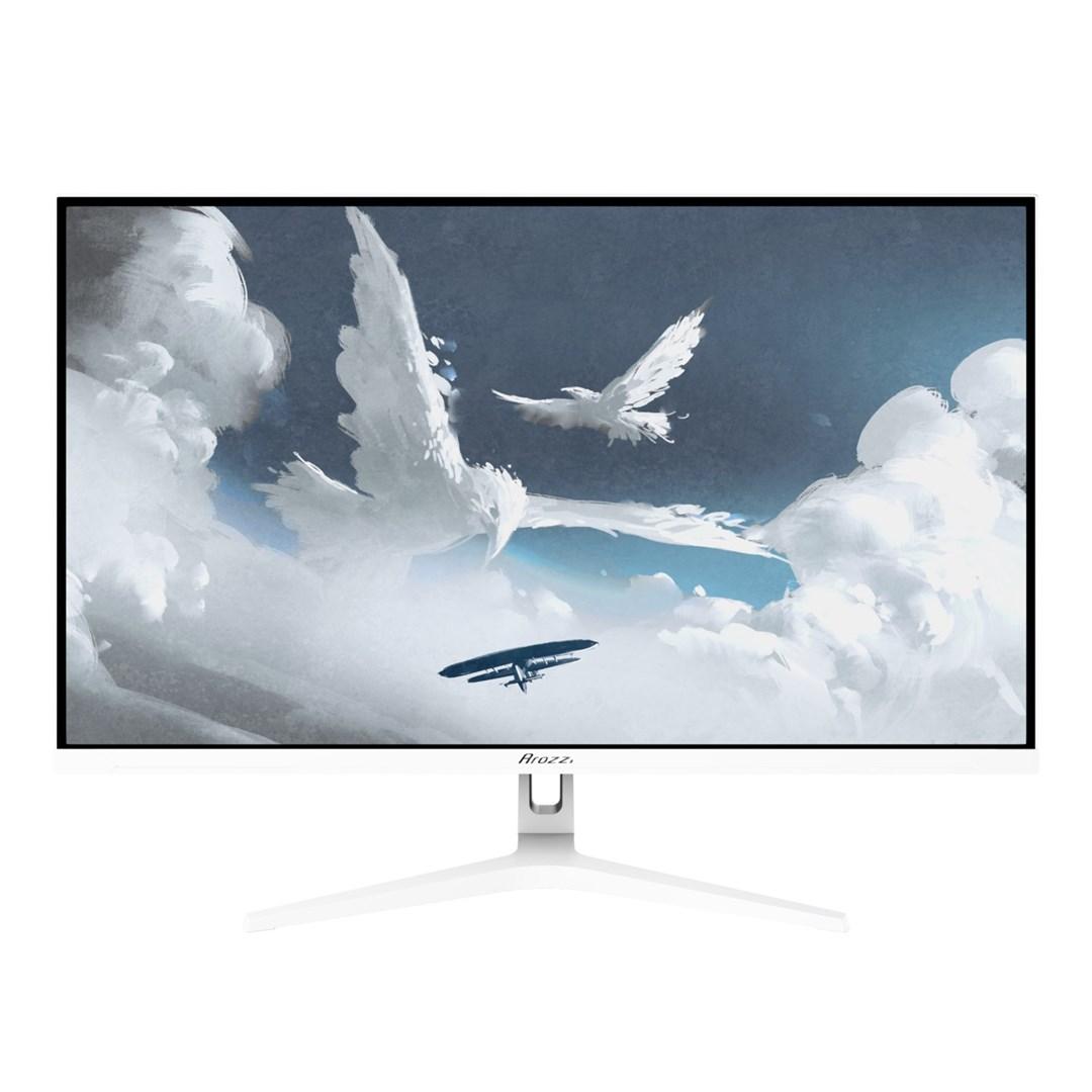 Skærm 32" Arozzi Nova - 1440p QHD, 180 Hz, IPS, hvid billede