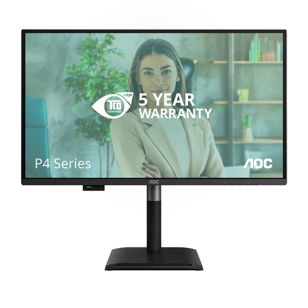 27" skærm AOC Q27P4U - QHD 2560 × 1440, 120 Hz, sort billede