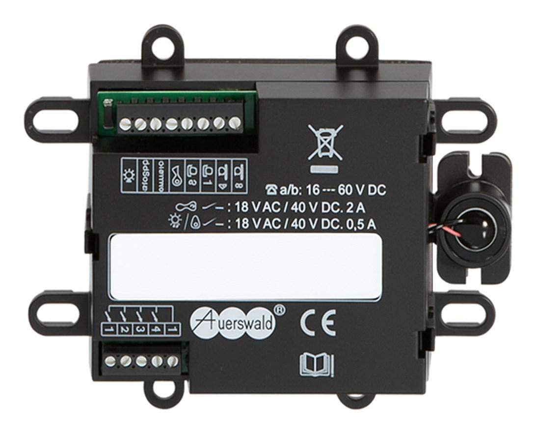 Dørtelefon med video – Auerswald TFS-Universal plus 2, sort