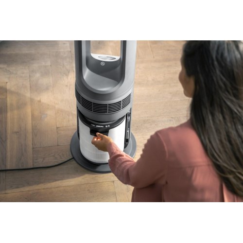 Luftrenser med varme og blæser - Philips AMF870/15, 70 m², 40 W, grå