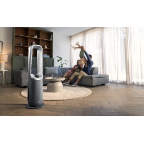 Luftrenser med varme og blæser - Philips AMF870/15, 70 m², 40 W, grå