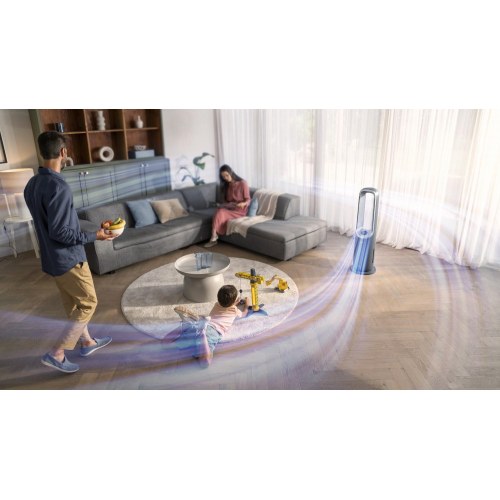 Luftrenser med varme og blæser - Philips AMF870/15, 70 m², 40 W, grå