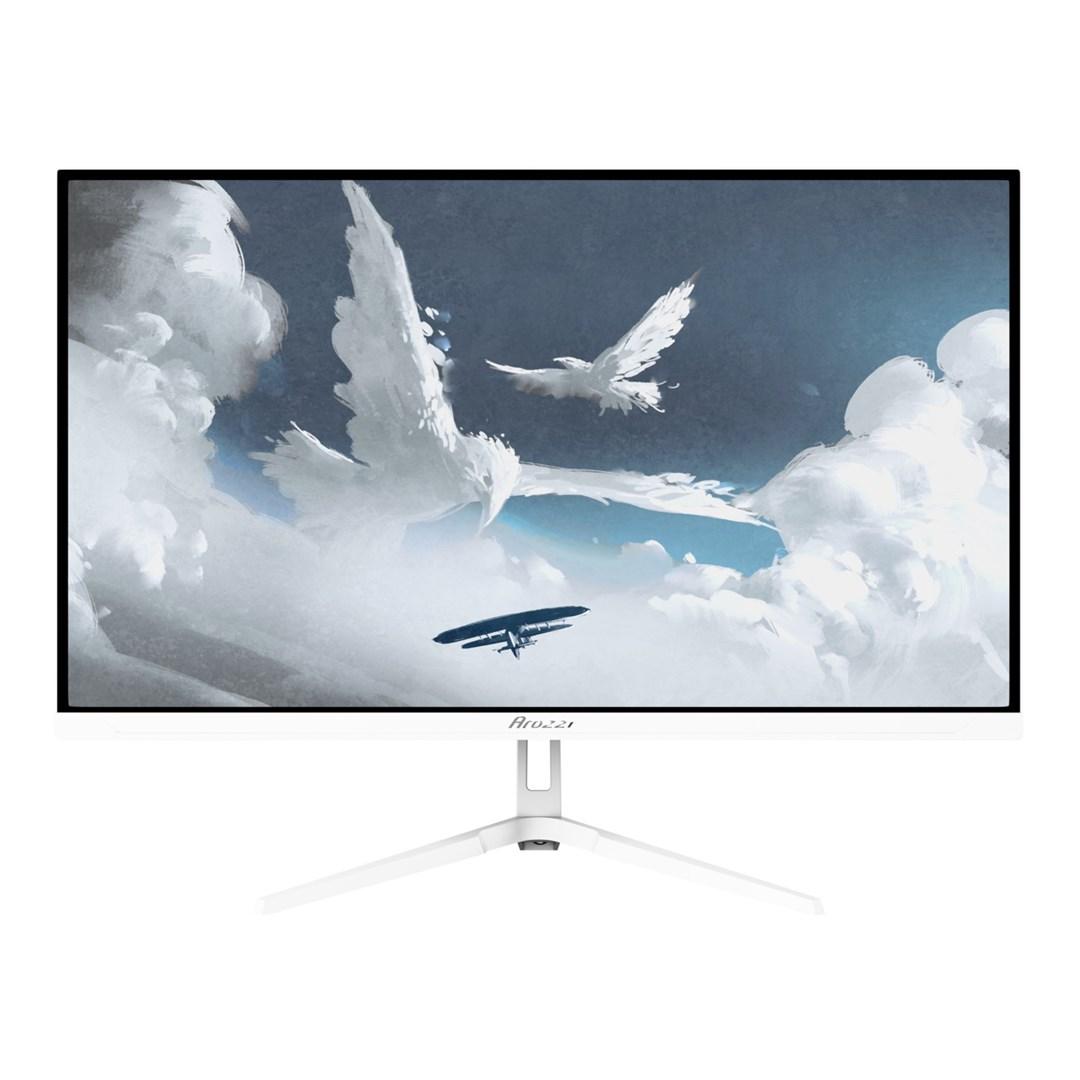 Skærm 27" Arozzi Nova - QHD 180 Hz IPS, hvid billede