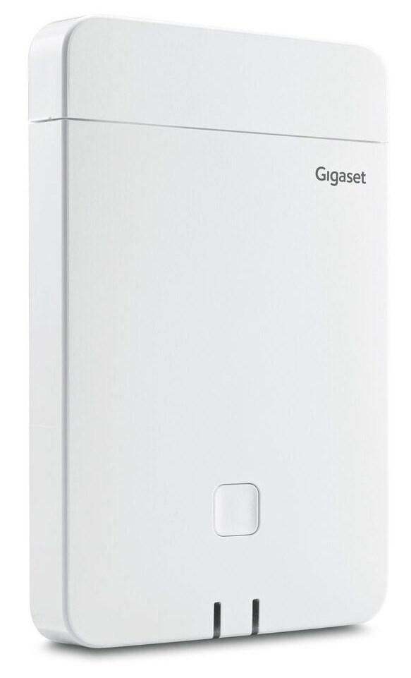 Gigaset N770 IP Pro, 120 kanaler, HTTPS, SIPS, SRTP, SSL/TLS, S700H PRO, R700H PRO, R700H protect PRO, SL800H PRO, SL850H PRO, 50 m, 300 m, Hvid