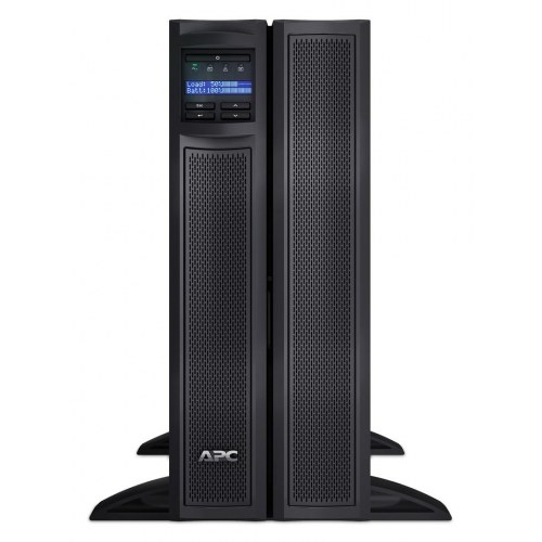 UPS strømforsyning APC Smart-UPS X SMX2200HV – 2200 VA, 8x C13 + 2x C19, USB, udvidet driftstid, kort dybde