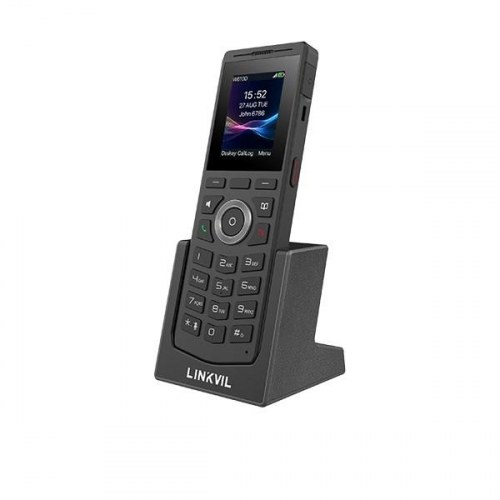 Trådløs IP-telefon Fanvil W710P – sort, LCD