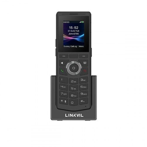 Trådløs IP-telefon Fanvil W710P – sort, LCD