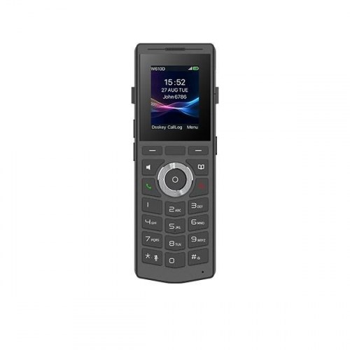 Trådløs IP-telefon Fanvil W710P – sort, LCD