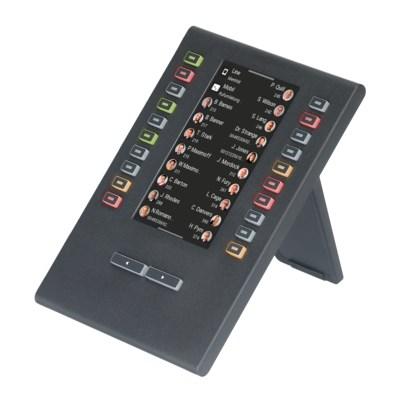 Ekstra tastemodul til IP-telefon – Auerswald COMfortel D-XT20i, sort, 20 knapper billede