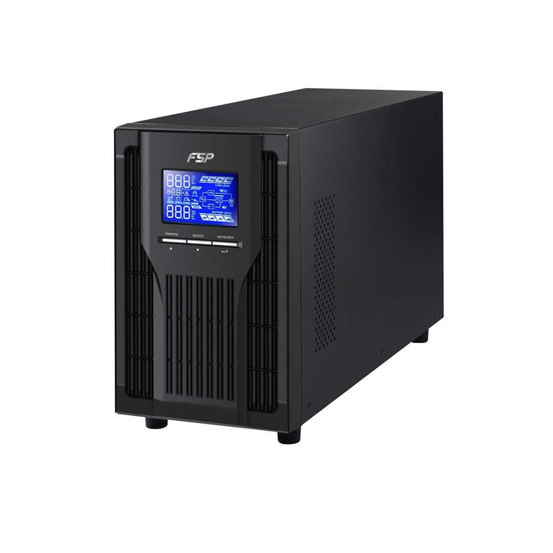 UPS strømforsyning Fortron FSP Champ Tower 1 kVA / 900 W – Online dobbelt-konvertering billede