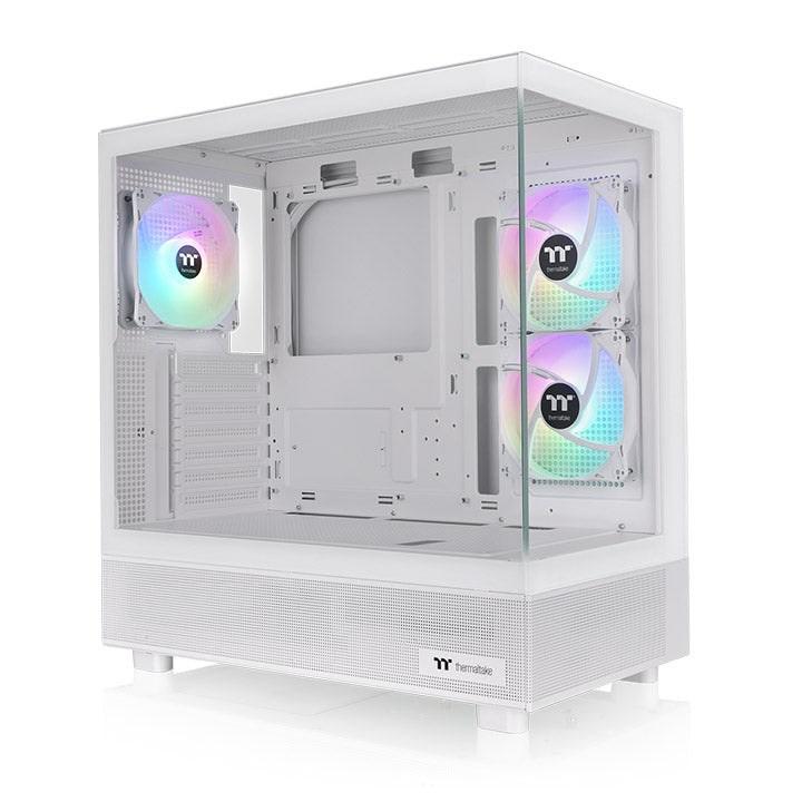 PC kabinet – Thermaltake View 270 Plus TG ARGB Snow Mid Tower billede