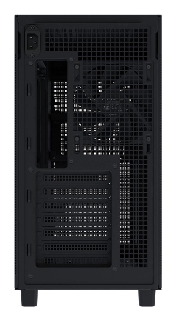 PC kabinet ASUS PRIME AP303 TG - sort, tempered glass billede
