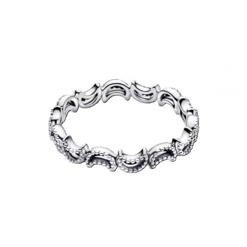 Ring dame Pandora - sterling sølv, str. 14, sølvfarvet