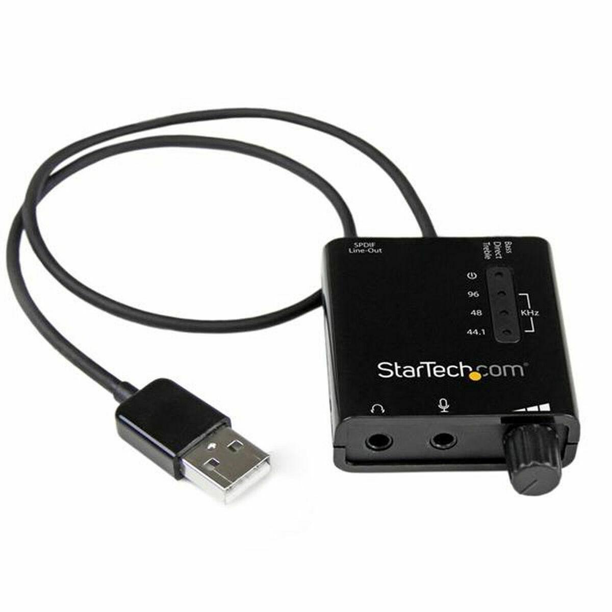 Eksternt USB lydkort Startech ICUSBAUDIO2D med S/PDIF