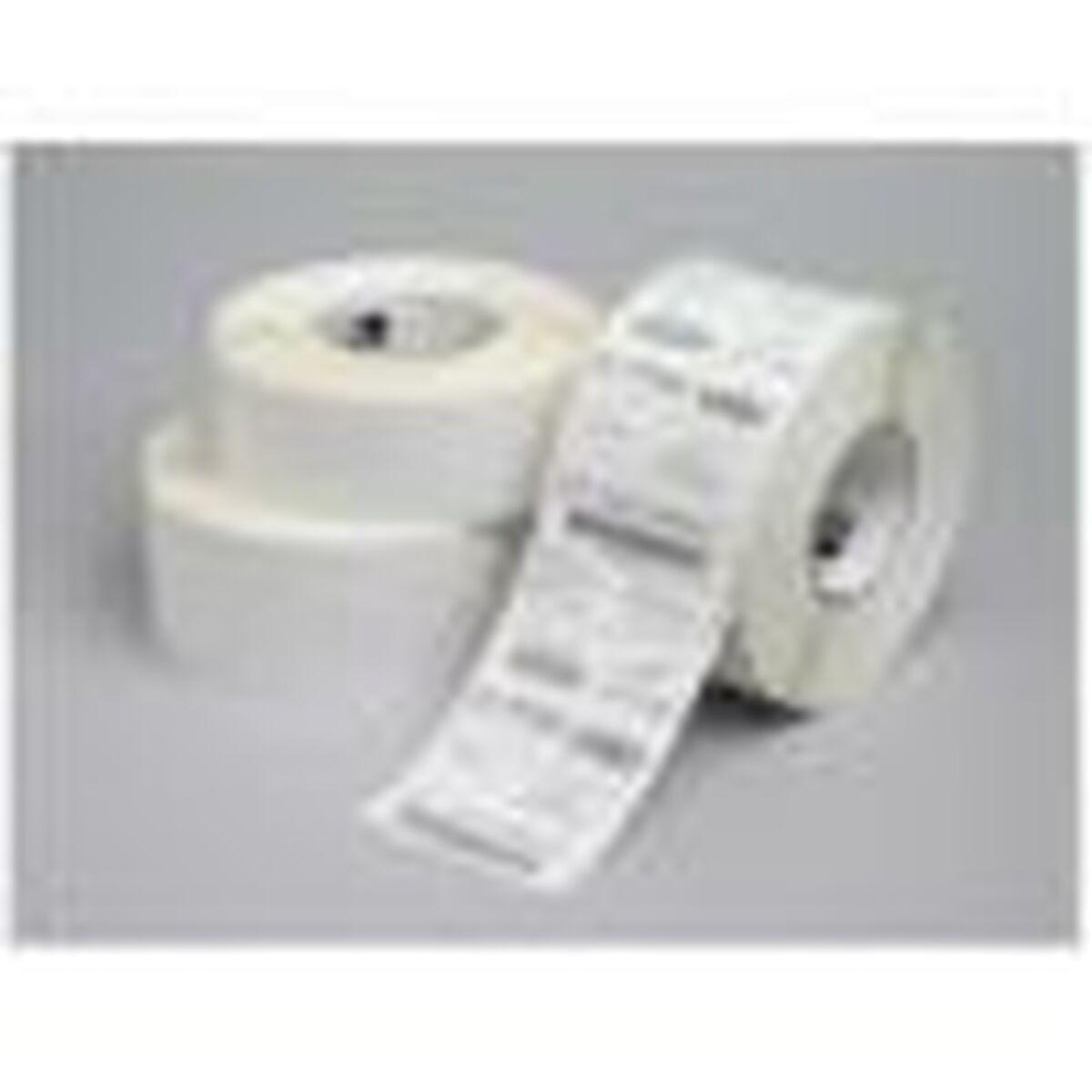 Etiketruller til labelprinter Zebra 3006319 - hvid, 102 × 38 mm