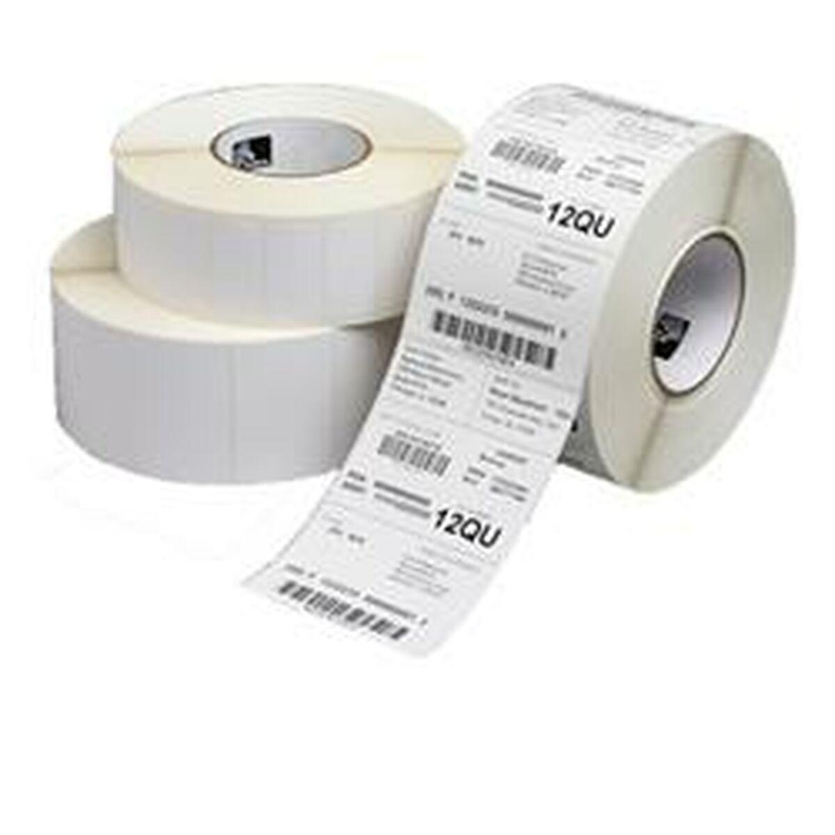 Etiketter til labelprinter Zebra 880003-025D - hvid, termisk