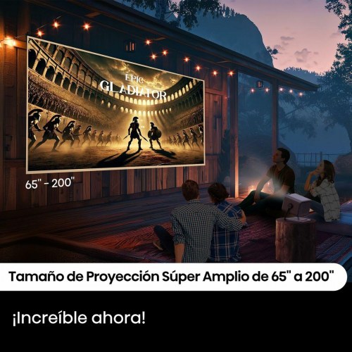 Projektor 4K Hisense M2 PRO - grå hjemmebiograf