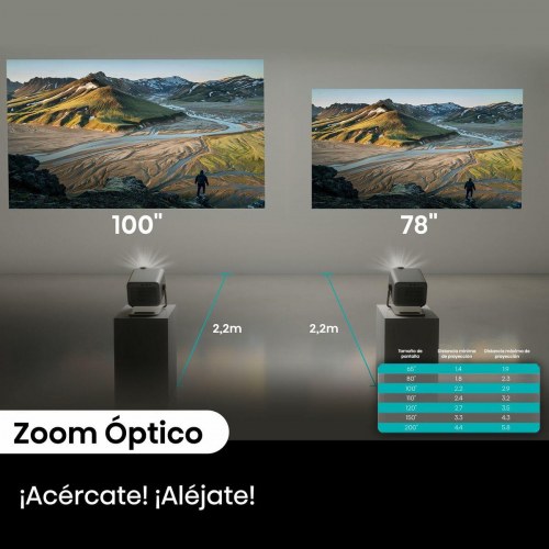 Projektor 4K Hisense M2 PRO - grå hjemmebiograf