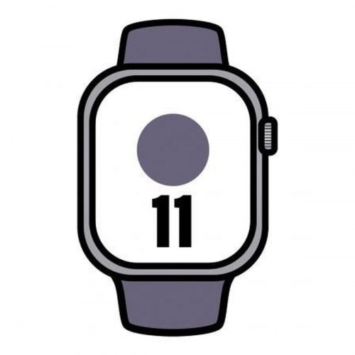 Smartwatch Apple MF8H4QL/A - sølvfarvet urkasse med lilla rem