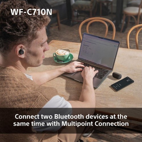 Trådløse in-ear høretelefoner Sony WF-C710N - Pink