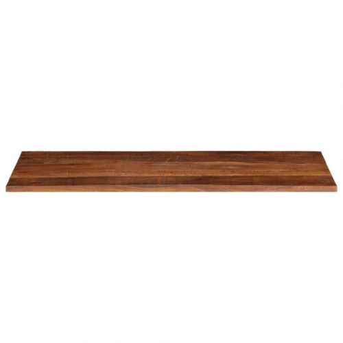 Bordplade 160x50x2,5 cm rektangulær massivt genbrugstræ