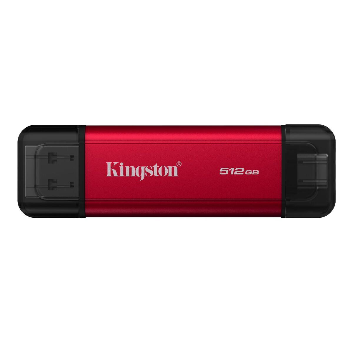 Ekstern SSD Kingston 512 GB USB 3.2 - sort