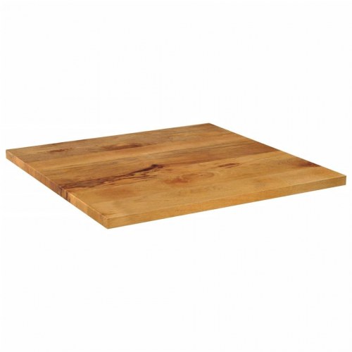 Bordplade i massivt mangotræ 90 x 90 cm - firkantet