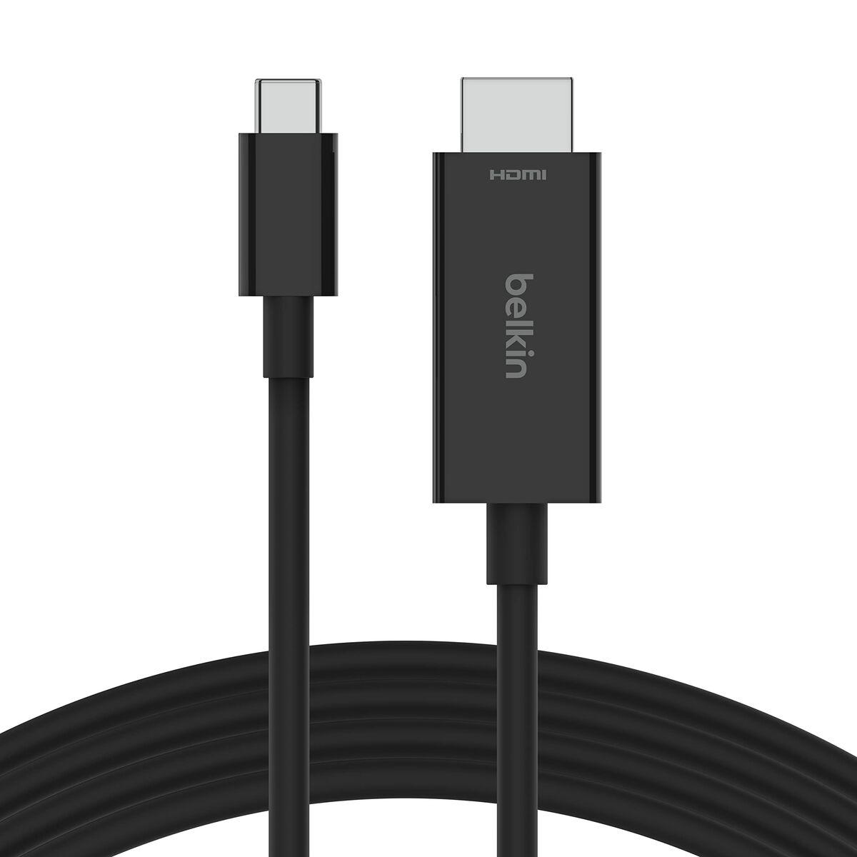 USB-C til HDMI kabel Belkin - 2 m - sort