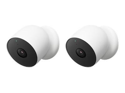 Overvågningskamera udendørs/indendørs - Google Nest Cam 1080p (pakke med 2) billede