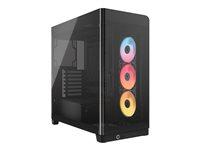 PC kabinet Corsair 4500X RS-R ARGB - Mid tower, udvidet ATX, sort billede