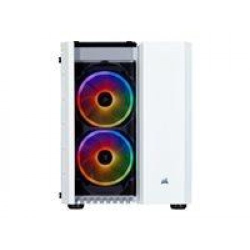 PC kabinet Corsair Crystal Series 280X RGB micro ATX – hvid