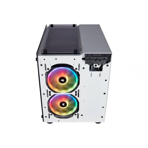 PC kabinet Corsair Crystal Series 280X RGB micro ATX – hvid