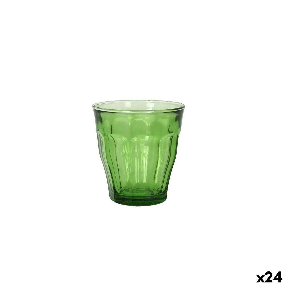 Duralex Picardie drikkeglas - grøn 250 ml, 24 stk.