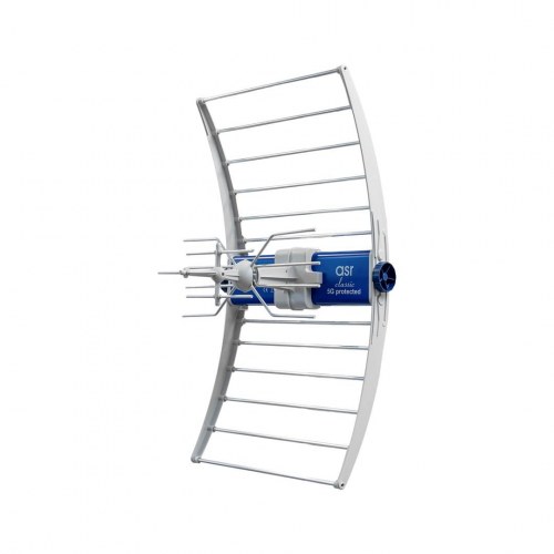 TV-antenne Telmor DVB-T/T2 ASR Classic 5G Protected 2023 med ZZA-7 strømforsyning