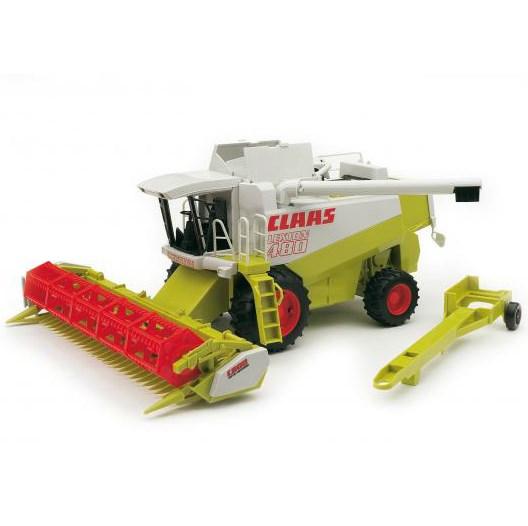 Legetøjshøstmaskine – BRUDER Claas Lexion 480 (plast)