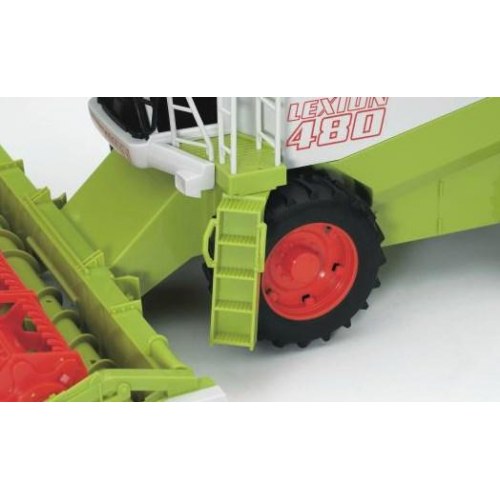 Legetøjshøstmaskine – BRUDER Claas Lexion 480 (plast)