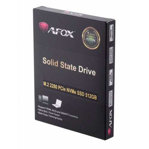 SSD M.2 NVMe 512 GB - AFOX PCIe 4.0 (TLC)