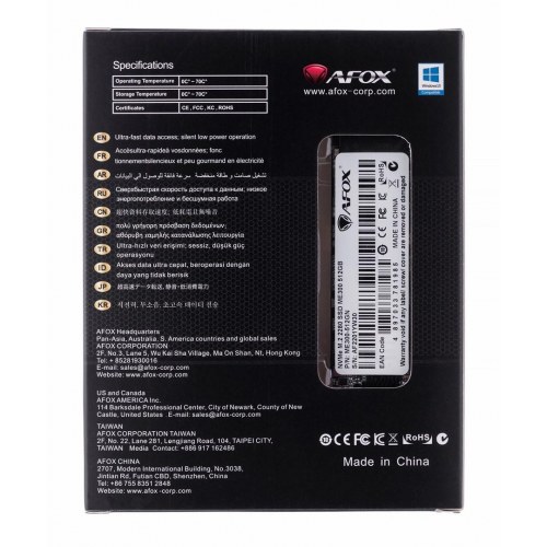 SSD M.2 NVMe 512 GB - AFOX PCIe 4.0 (TLC)