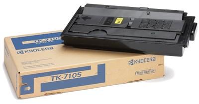 Tonerpatron Kyocera TK-7105 - Sort, Original, 1 stk. billede