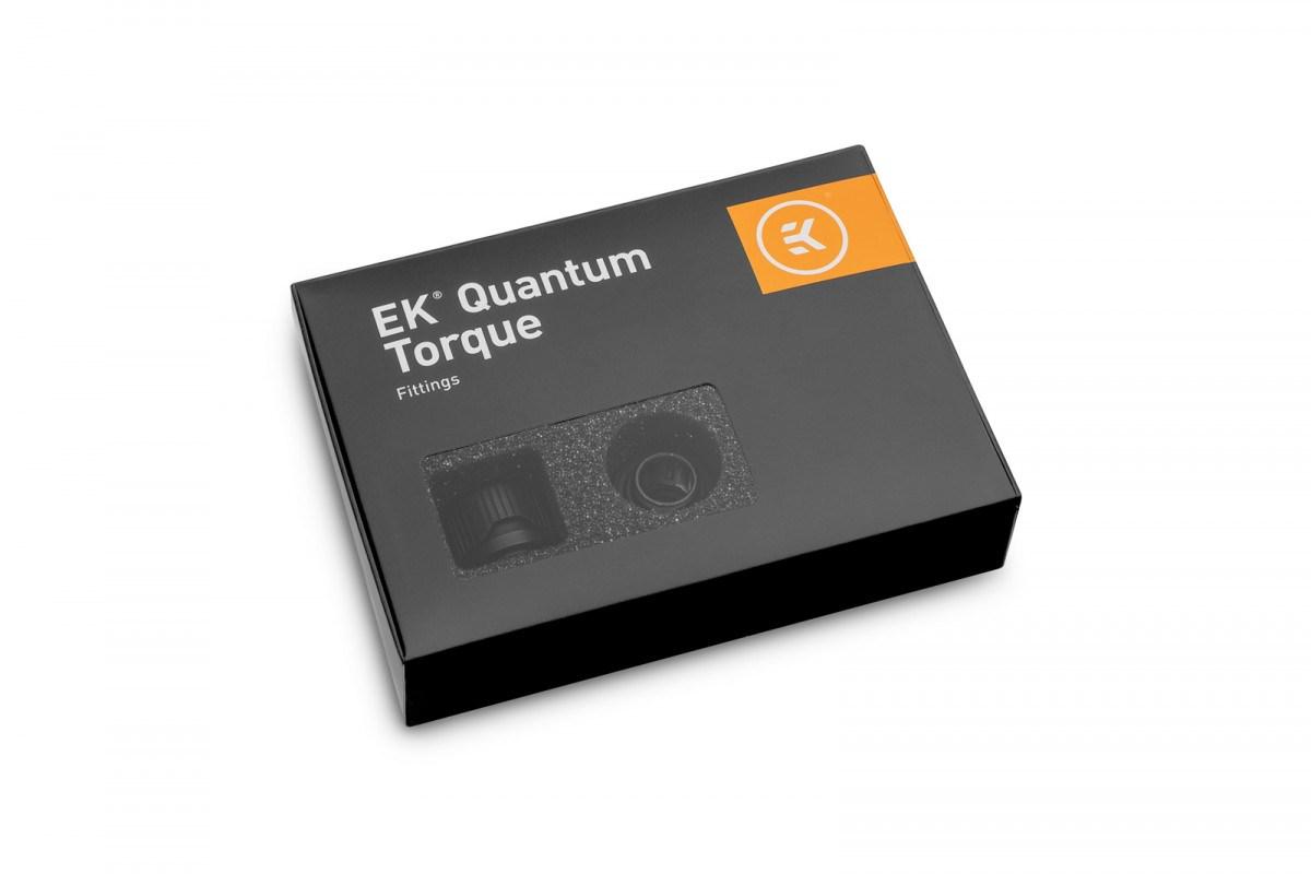 Vandkøling fittings - EK Water Blocks Quantum Torque 6-pack HDC 12, sort, 1/4" billede
