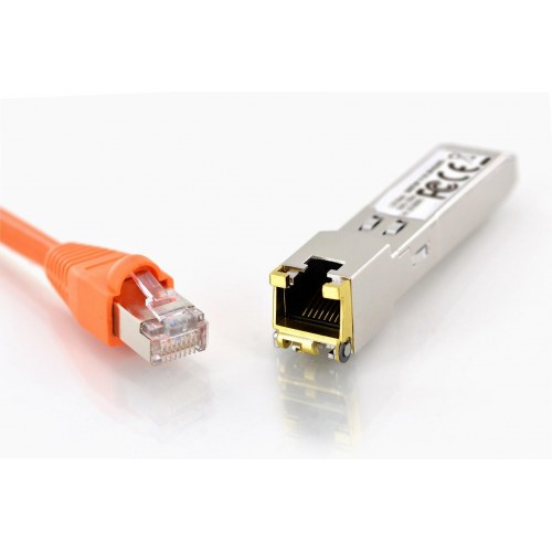 SFP transceiver 10G RJ45 - DIGITUS Mini GBIC kobbermodul