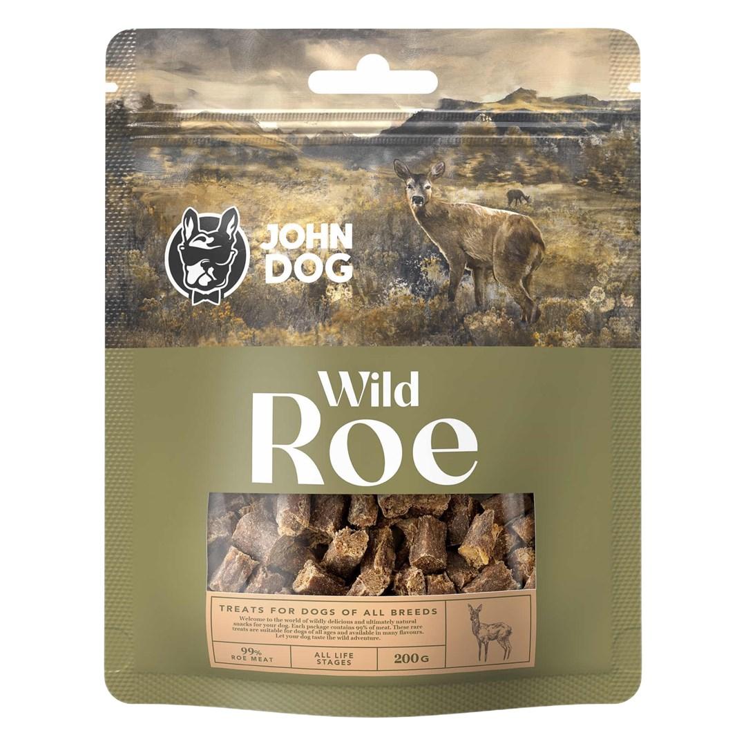 Hundegodbidder – JOHN DOG Wild Roe 200 g