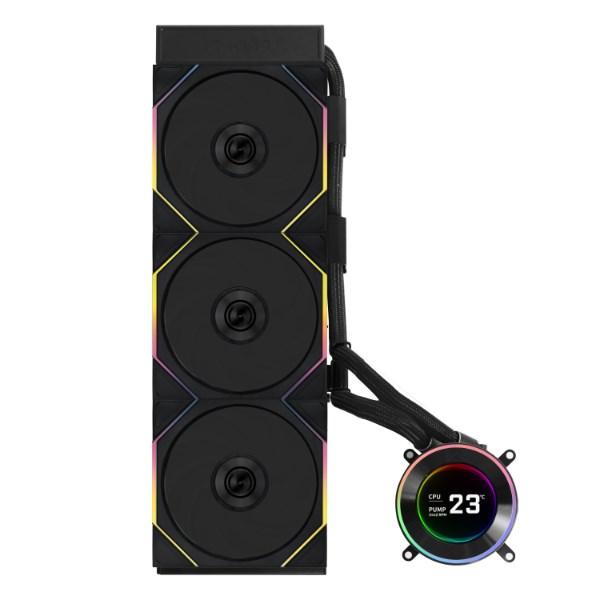 Lian Li Hydroshift II LCD-C 360TL Wireless Black - CPU Vandkøling - Max 28 dBA