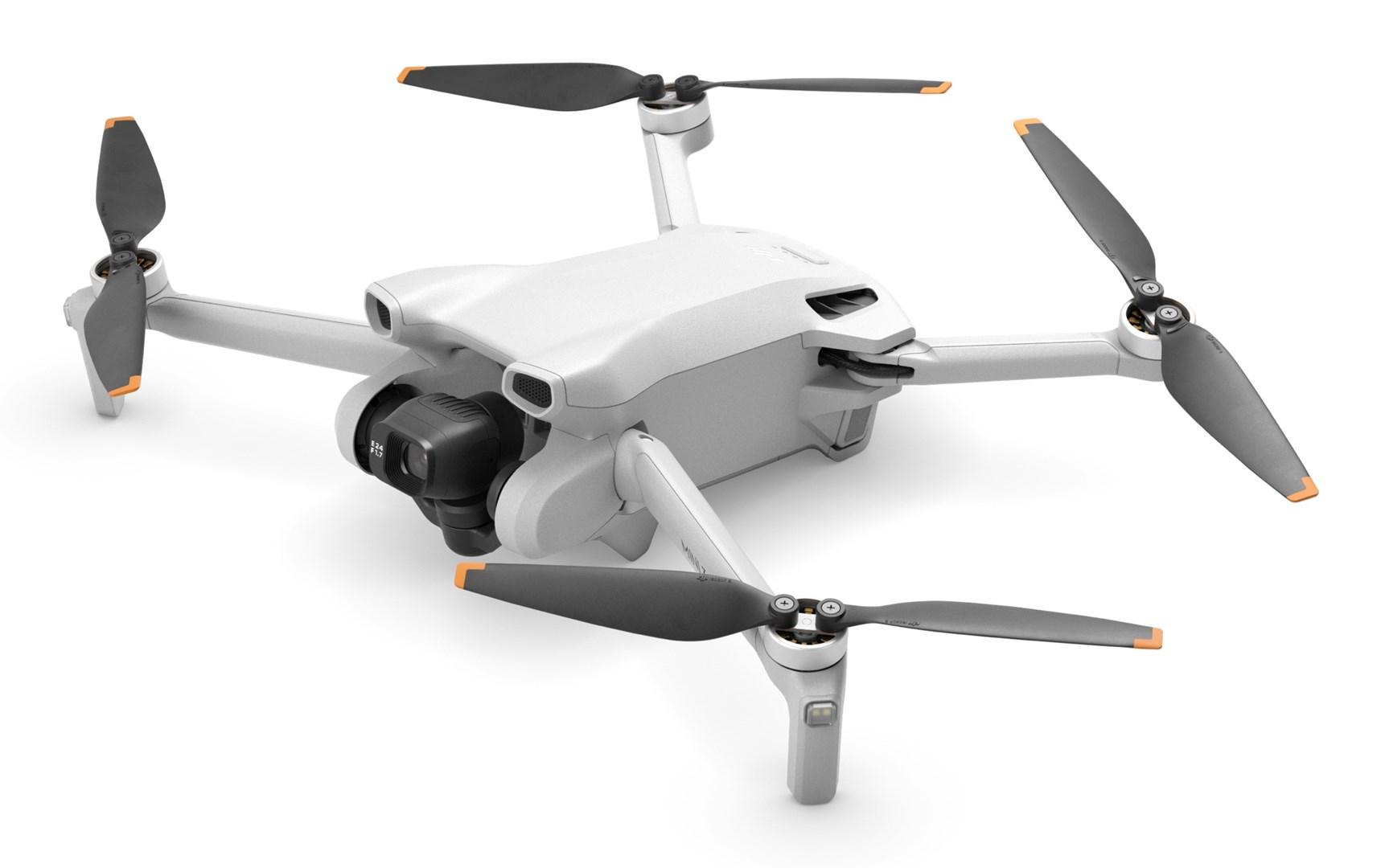Drone DJI Mini 3 - 4-rotors quadcopter, 48 MP, 4K, grå