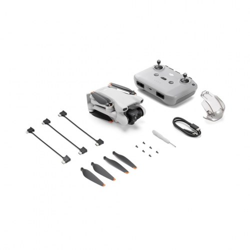 Drone DJI Mini 3 - 4-rotors quadcopter, 48 MP, 4K, grå