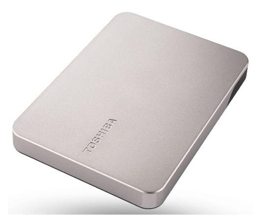 Ekstern harddisk Toshiba Canvio Flex 1 TB 2,5" USB 3.2 Gen 1 - Sølv