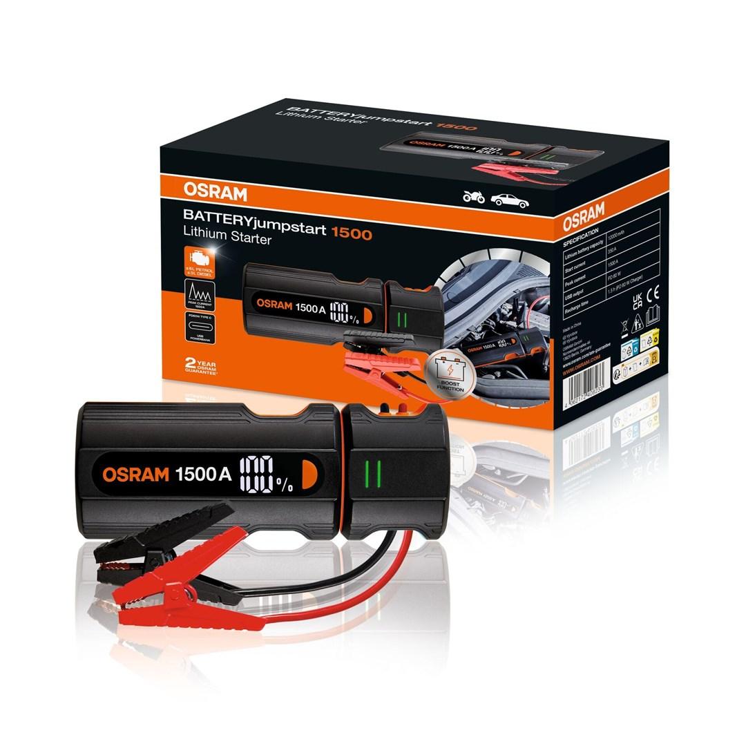 Starthjælper OSRAM BATTERYjumpstart 1500 - 12V billede