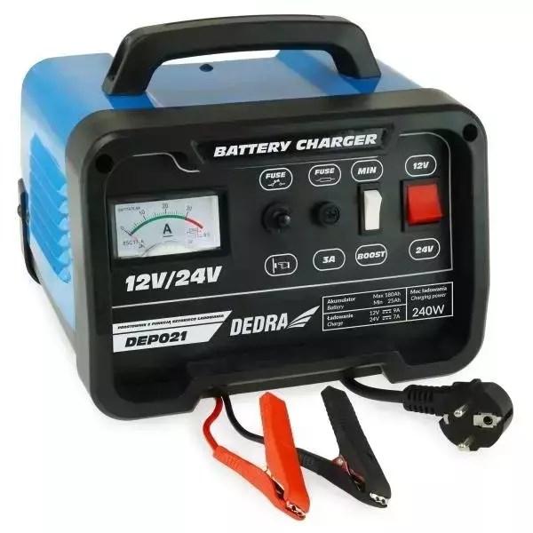 Batterioplader 12V/24V – DEDRA DEP021